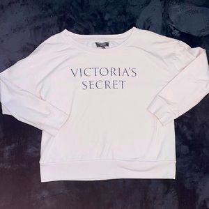 VICTORIA SECRET light pink sweatshirt